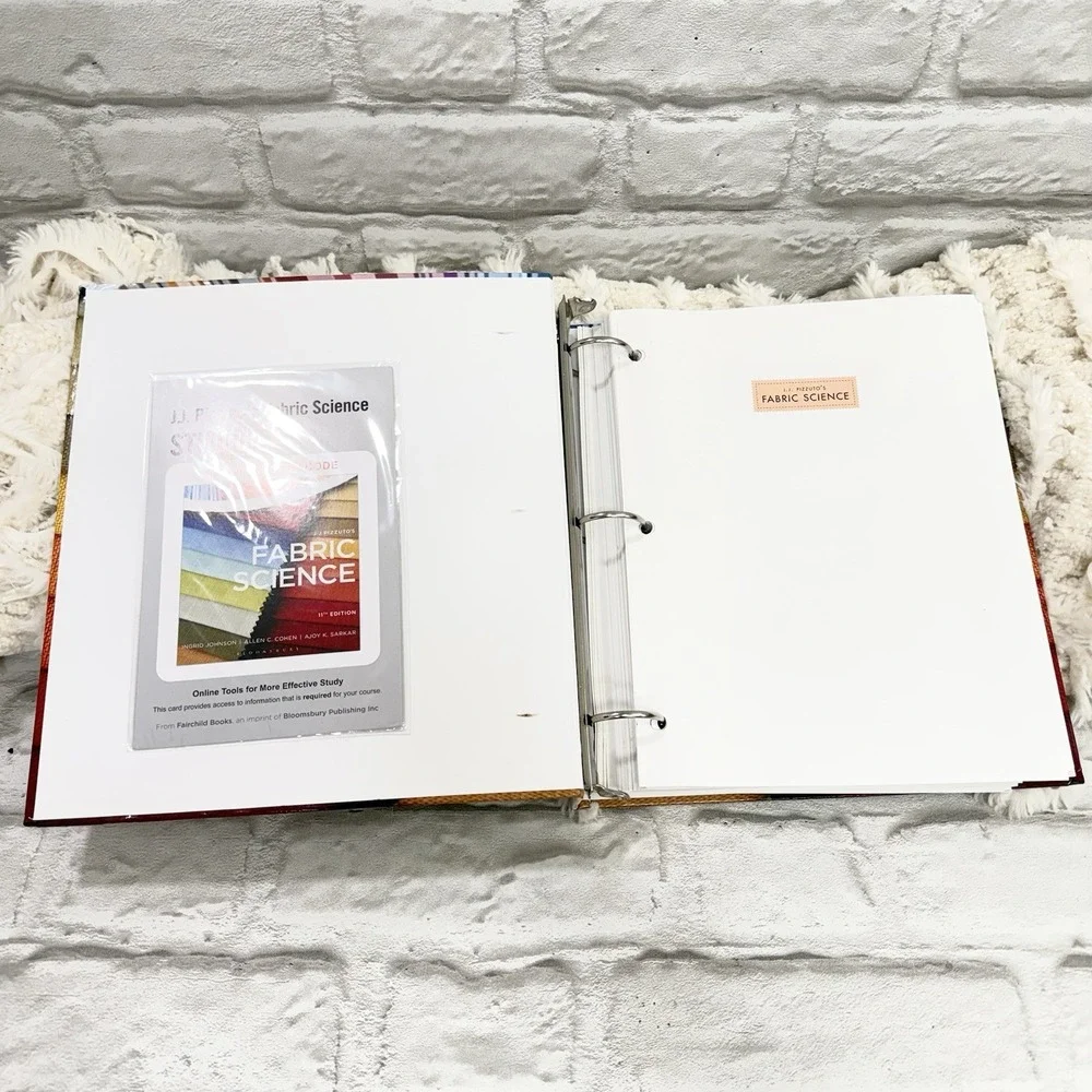 Fabric Science 11th Edition J.J. Pizzulto's Spiral Bound Book Online Access Code